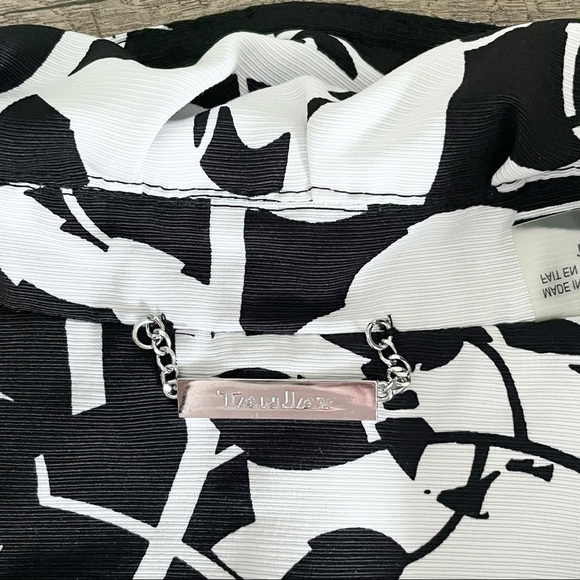 Tanjay Abstract Artsy Print Button Up Jacket Size 12 Geometric 80s 90s - Picture 8 of 10